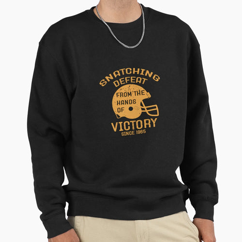 Cleveland Football Snatching Sweatshirt - Aesthetic Graphic Men Women - T-Shirt, Sweatshirt, Hoodie
