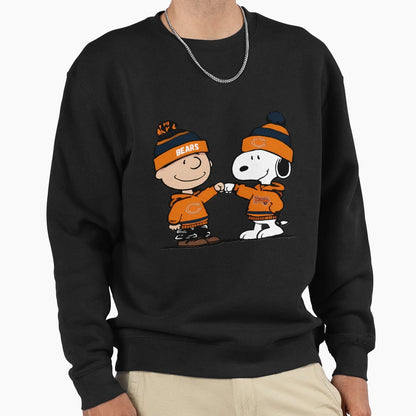 Chicago Bears Snoopy Sweatshirt - Casual Everyday Wear Men Women - T-Shirt, Sweatshirt, Hoodie