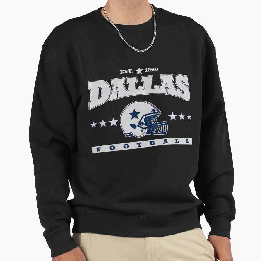 Art Dallas Cowboys Sweatshirt - Novelty Apparel Men Women - T-Shirt, Sweatshirt, Hoodie