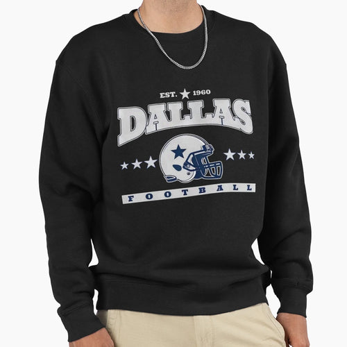Art Dallas Cowboys Sweatshirt - Novelty Apparel Men Women - T-Shirt, Sweatshirt, Hoodie