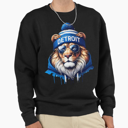 Detroit Lions Sweatshirt - Graphic Print Men Women - T-Shirt, Sweatshirt, Hoodie