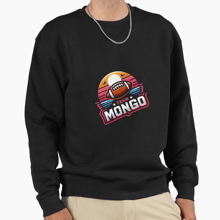 Team Mongo Sweatshirt - Trendy Graphic for Adults - T-Shirt, Sweatshirt, Hoodie