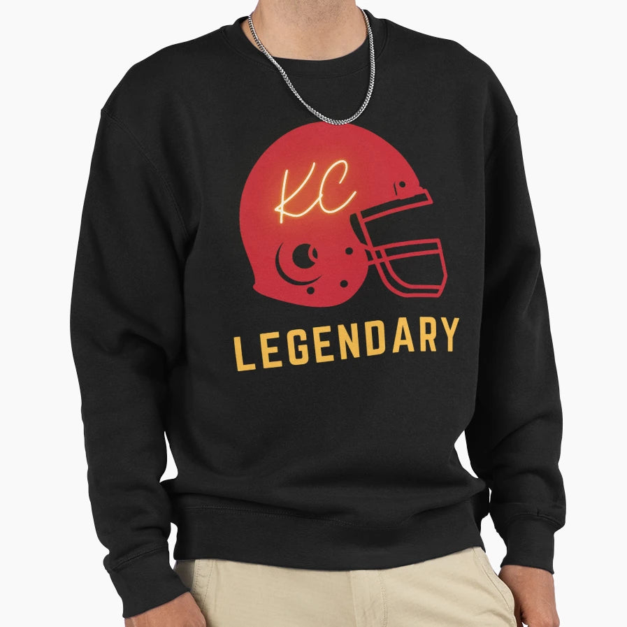 Kc Legendary Sweatshirt - Aesthetic Graphic for Adults - T-Shirt, Sweatshirt, Hoodie