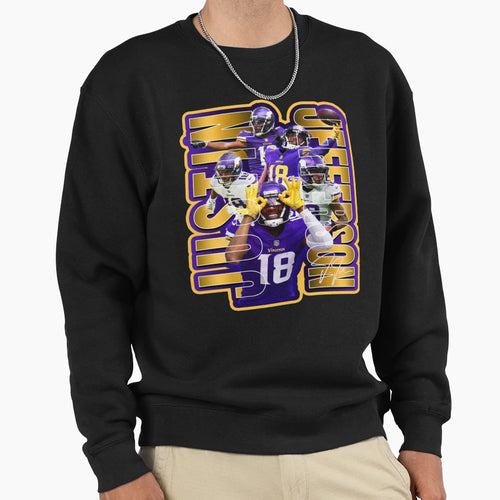 JJ Football Star Mvp Sweatshirt - Custom Art Print for Adults - T-Shirt, Sweatshirt, Hoodie