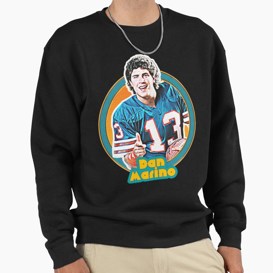 Dan Marino Sweatshirt - Casual Everyday Wear Men Women - T-Shirt, Sweatshirt, Hoodie