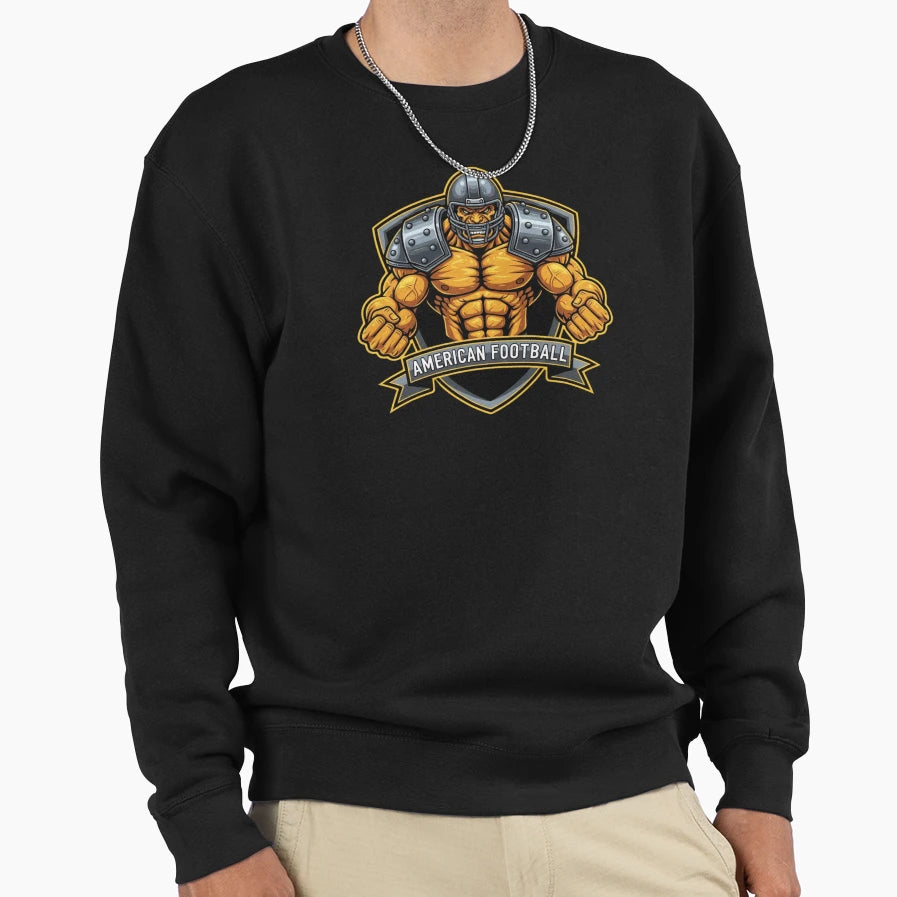 American Football Sweatshirt - Trendy Graphic Unisex - T-Shirt, Sweatshirt, Hoodie