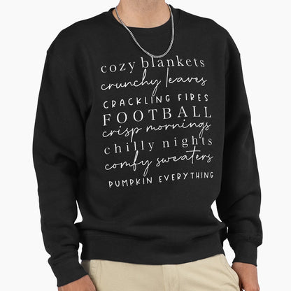 Cozy Blankets Crunchy Leaves Sweatshirt - Streetwear Style for Adults - T-Shirt, Sweatshirt, Hoodie