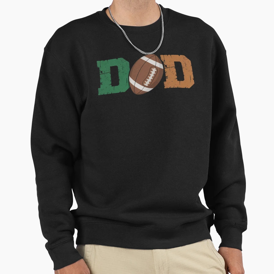 Dad 1 Year Old Football 1St Year Sweatshirt - Streetwear Style for Adults - T-Shirt, Sweatshirt, Hoodie