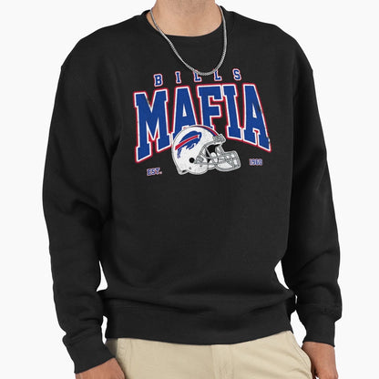 Bills Mafia Buffalo Bills Sweatshirt - Aesthetic Graphic for Adults - T-Shirt, Sweatshirt, Hoodie