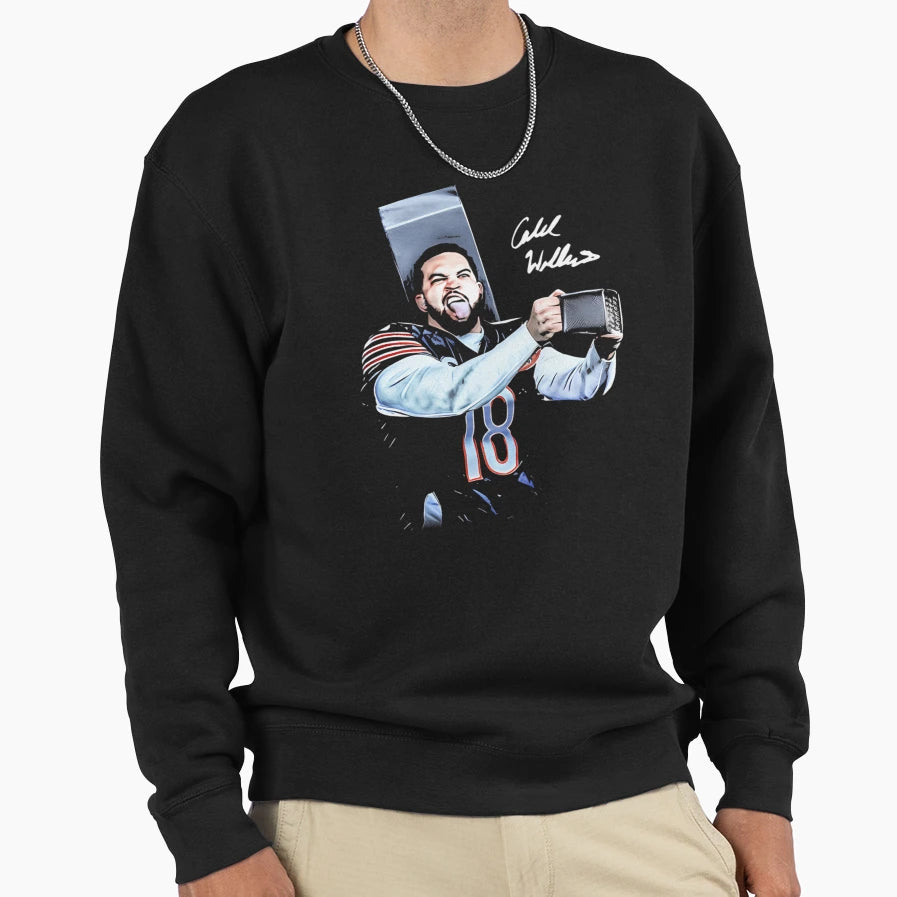CW Chicago Football Sweatshirt - Fun Novelty Design Unisex - T-Shirt, Sweatshirt, Hoodie