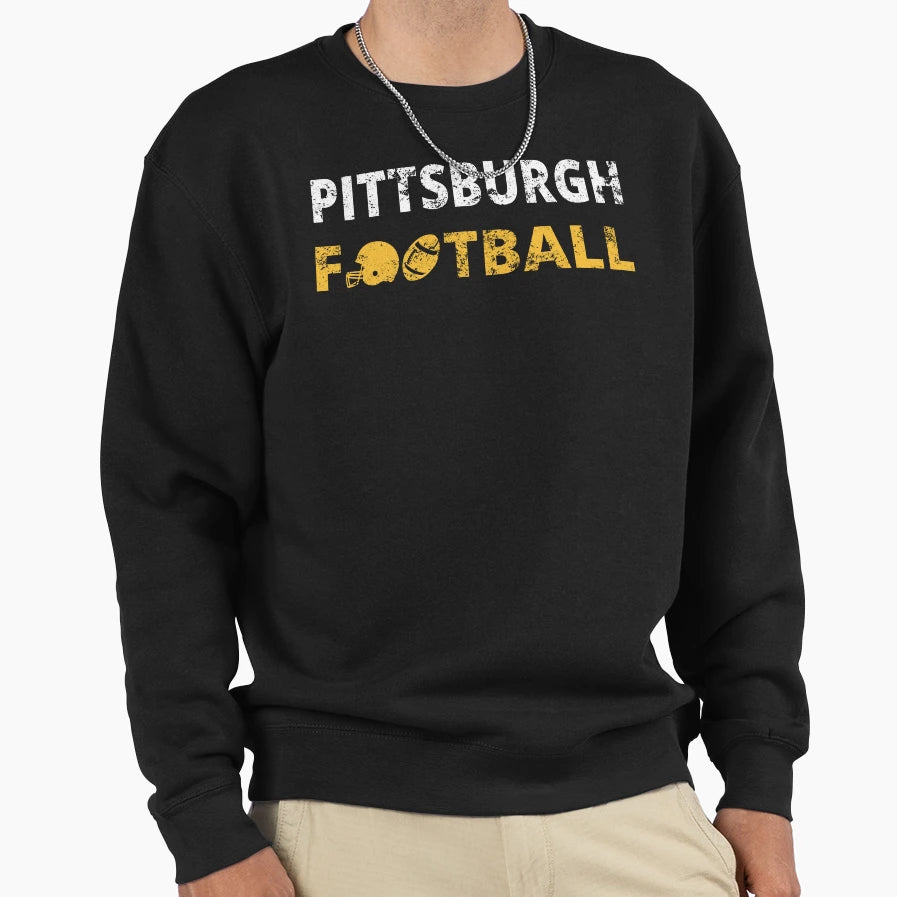 Pittsburgh Football Team Iii Sweatshirt - Unique Graphic Unisex - T-Shirt, Sweatshirt, Hoodie