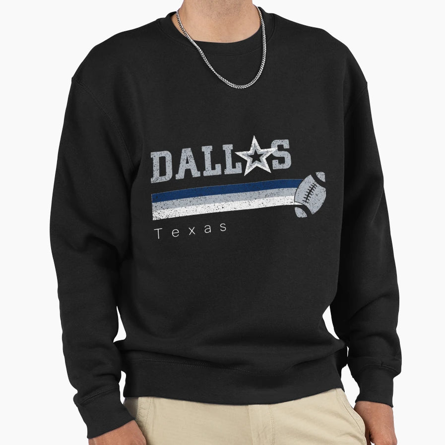 Art Dallas Cowboys Sweatshirt - Custom Art Print Unisex - T-Shirt, Sweatshirt, Hoodie