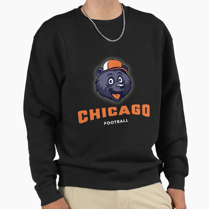 Chicago Bears Football Sweatshirt - Streetwear Style Unisex - T-Shirt, Sweatshirt, Hoodie