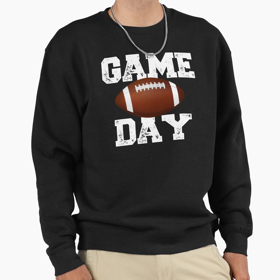 Game Day Football Fan Sports Sweatshirt - Streetwear Style for Adults - T-Shirt, Sweatshirt, Hoodie