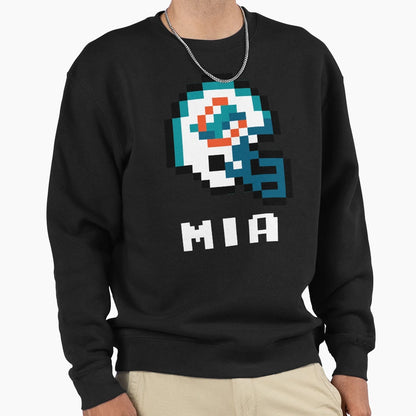 Miami Dolphins Tecmo Super Bowl Sweatshirt - Novelty Apparel for Adults - T-Shirt, Sweatshirt, Hoodie