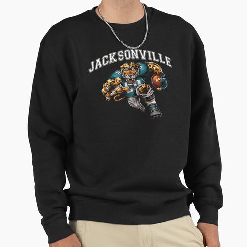 Jacksonville Football Detroit Sweatshirt - Custom Art Print Unisex - T-Shirt, Sweatshirt, Hoodie