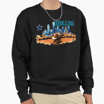 Dallas Tx Logo1 Sweatshirt - Casual Everyday Wear Unisex - T-Shirt, Sweatshirt, Hoodie