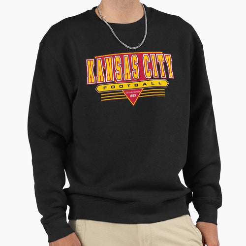 Kansas City Football Chiefs Sweatshirt - Aesthetic Graphic for Adults - T-Shirt, Sweatshirt, Hoodie