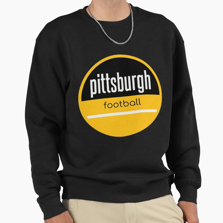 Pittsburgh Steelers Football T-Shirt - Minimalist Print Men Women - T-Shirt, Sweatshirt, Hoodie