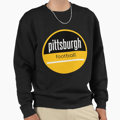 Pittsburgh Steelers Football T-Shirt - Minimalist Print Men Women - T-Shirt, Sweatshirt, Hoodie