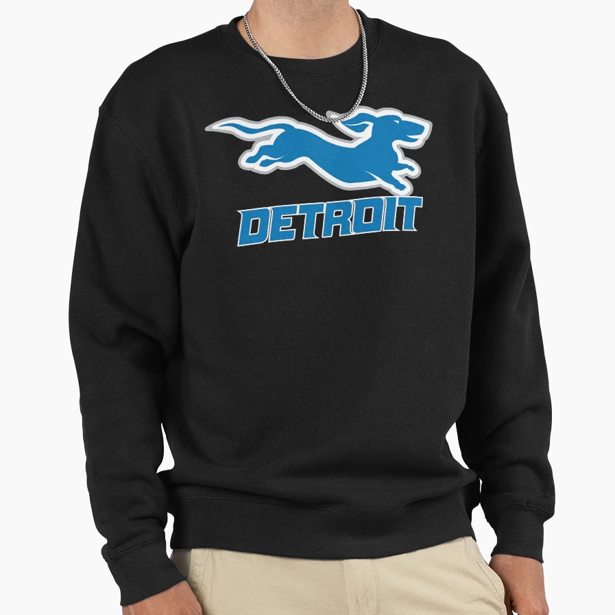 Detroit Lions Sweatshirt - Graphic Print Unisex - T-Shirt, Sweatshirt, Hoodie