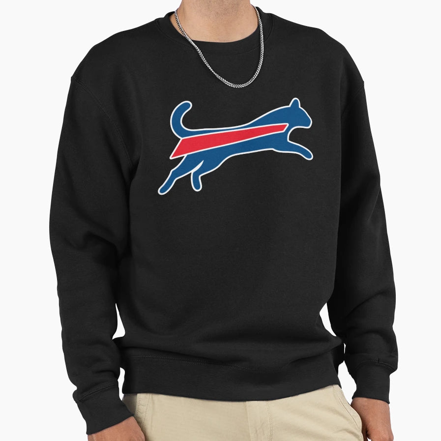Cat Bills Sweatshirt - Custom Art Print for Adults - T-Shirt, Sweatshirt, Hoodie