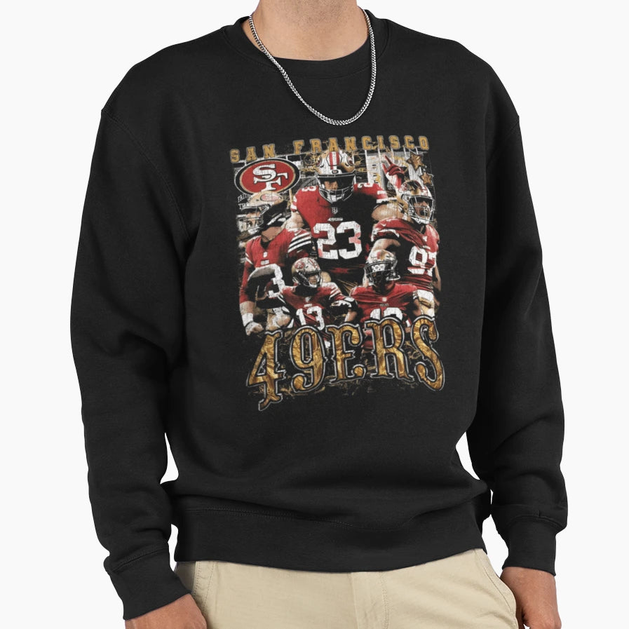 San Francisco Grunge Sweatshirt - Trendy Graphic Unisex - T-Shirt, Sweatshirt, Hoodie