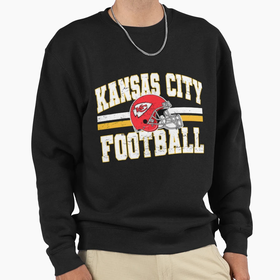 Art Kansas City Chiefs Sweatshirt - Custom Art Print Men Women - T-Shirt, Sweatshirt, Hoodie