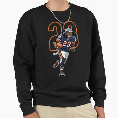 Devin Hester Chicago 23 Number Sweatshirt - Casual Everyday Wear Men Women - T-Shirt, Sweatshirt, Hoodie