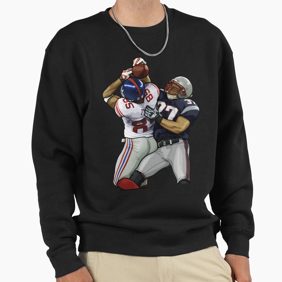 David Tyree Helmet Catch Sweatshirt - Casual Everyday Wear Men Women - T-Shirt, Sweatshirt, Hoodie