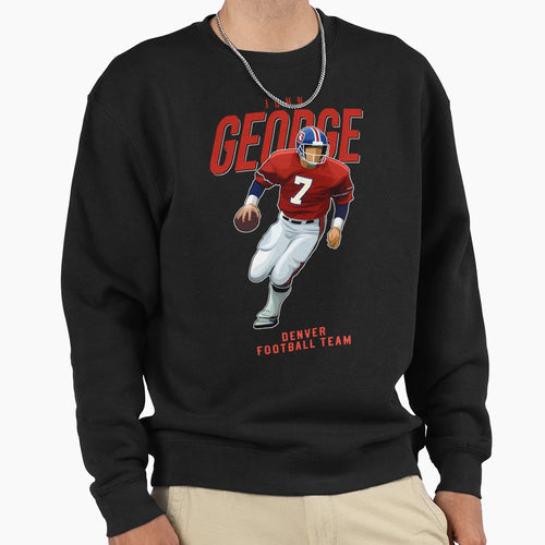 John Elway 7 Denver Football Team Sweatshirt - Novelty Apparel for Adults - T-Shirt, Sweatshirt, Hoodie