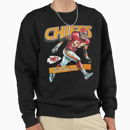 Art Kansas City Chiefs Sweatshirt - Unique Graphic Men Women - T-Shirt, Sweatshirt, Hoodie