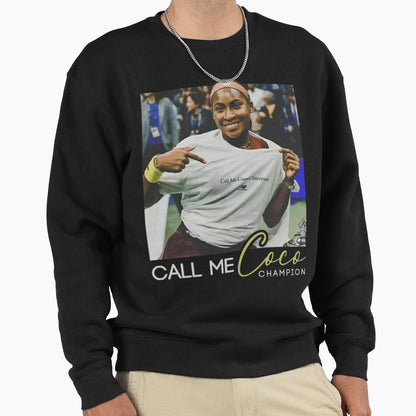 Legend Sport Tennis Player Champion Sweatshirt - Trendy Graphic Unisex - T-Shirt, Sweatshirt, Hoodie
