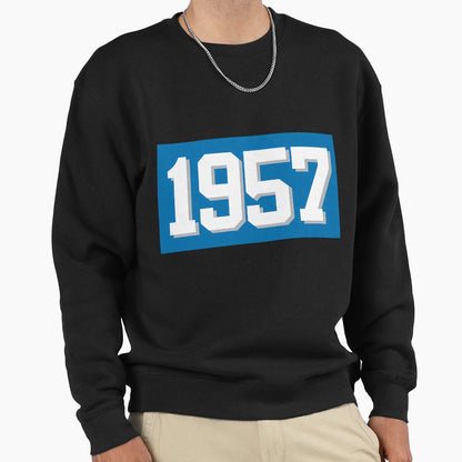 Detroit Football 1957 Championship Sweatshirt - Custom Art Print Men Women - T-Shirt, Sweatshirt, Hoodie