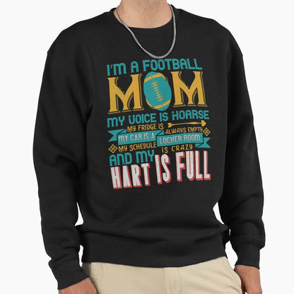 Football Sweatshirt - Trendy Graphic for Adults - T-Shirt, Sweatshirt, Hoodie