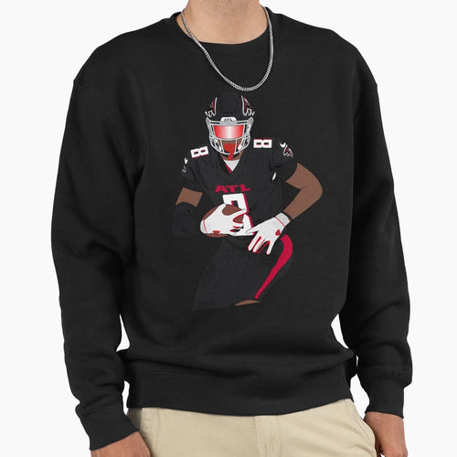 Kyle Pitts Falcons Png T-Shirt - Trendy Graphic Unisex - T-Shirt, Sweatshirt, Hoodie