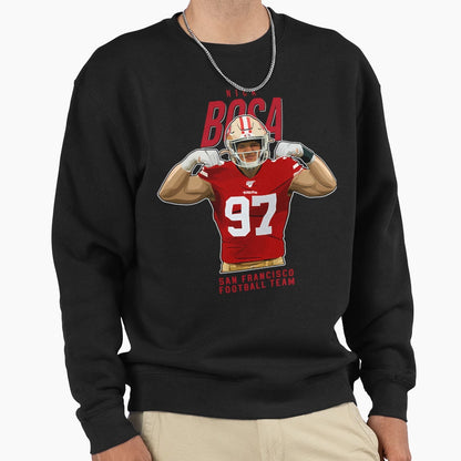 NB 97 San Francisco Football Team Sweatshirt - Trendy Graphic for Adults - T-Shirt, Sweatshirt, Hoodie