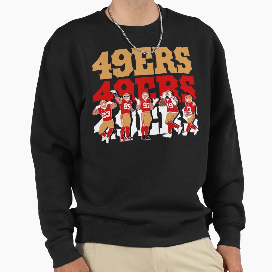 49Ers American Football Sweatshirt - Trendy Graphic Men Women - T-Shirt, Sweatshirt, Hoodie