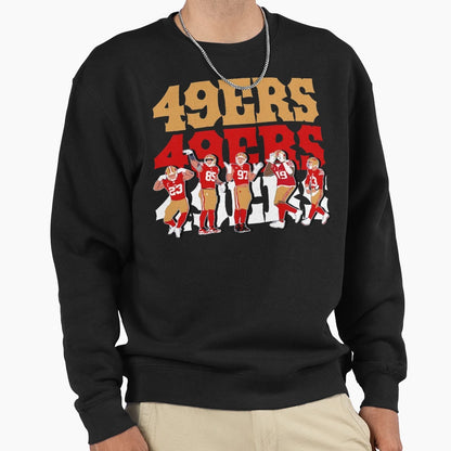 49Ers American Football Sweatshirt - Trendy Graphic Men Women - T-Shirt, Sweatshirt, Hoodie