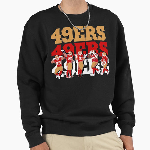 49Ers American Football Sweatshirt - Trendy Graphic Men Women - T-Shirt, Sweatshirt, Hoodie