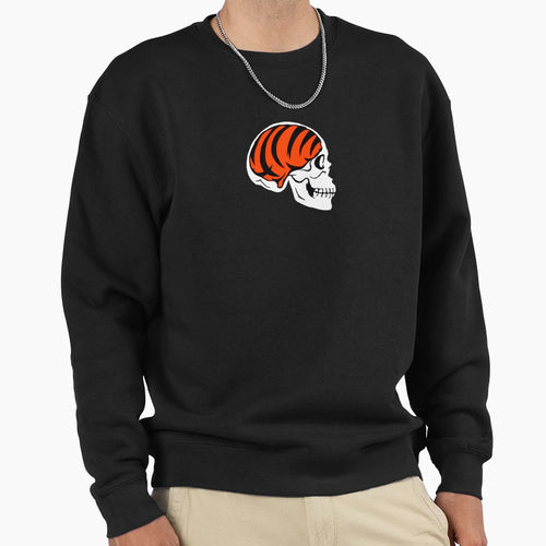 Skull Brain Sweatshirt - Graphic Print Men Women - T-Shirt, Sweatshirt, Hoodie