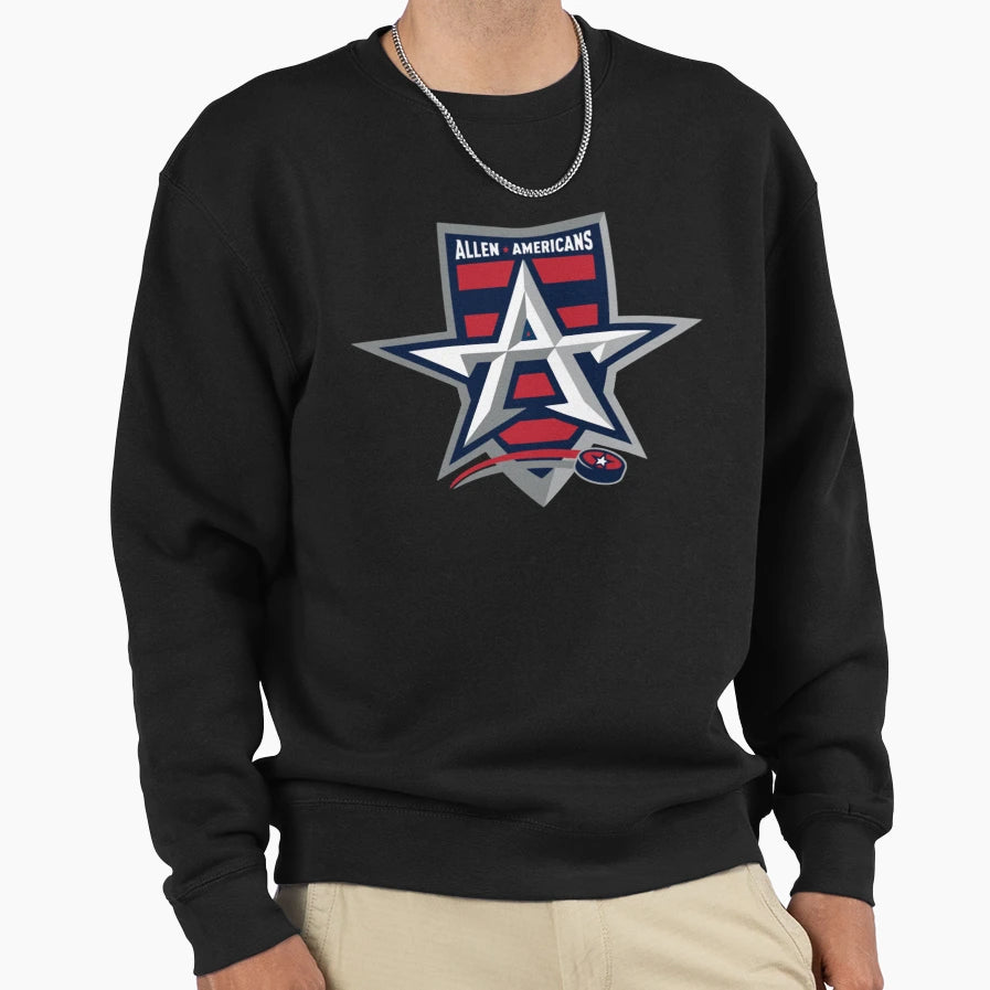 Americans Allen Hockey Logo Sweatshirt - Aesthetic Graphic Unisex - T-Shirt, Sweatshirt, Hoodie