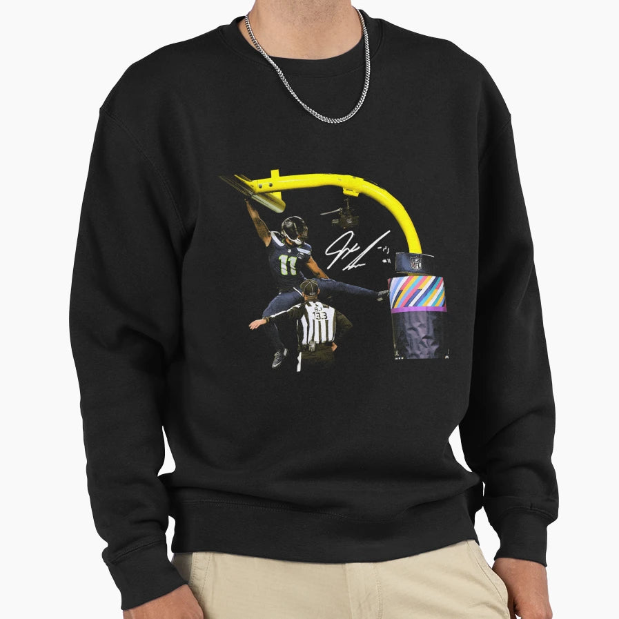 Jaxon Smith Njigba Kicks Sweatshirt - Custom Art Print Men Women - T-Shirt, Sweatshirt, Hoodie