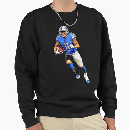 Detroit Lions Sweatshirt - Casual Everyday Wear Men Women - T-Shirt, Sweatshirt, Hoodie