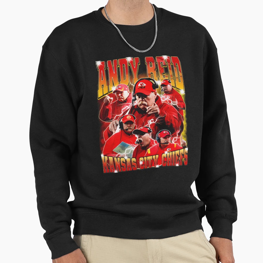 Kansas City Chiefs American Sweatshirt - Custom Art Print for Adults - T-Shirt, Sweatshirt, Hoodie