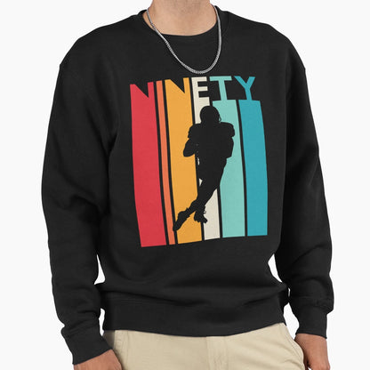 90Th Birthday Gift Football 90 Year Old T-Shirt - Streetwear Style Unisex - T-Shirt, Sweatshirt, Hoodie