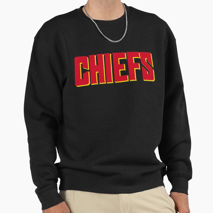 Kc Chiefs Sweatshirt - Custom Art Print Men Women - T-Shirt, Sweatshirt, Hoodie