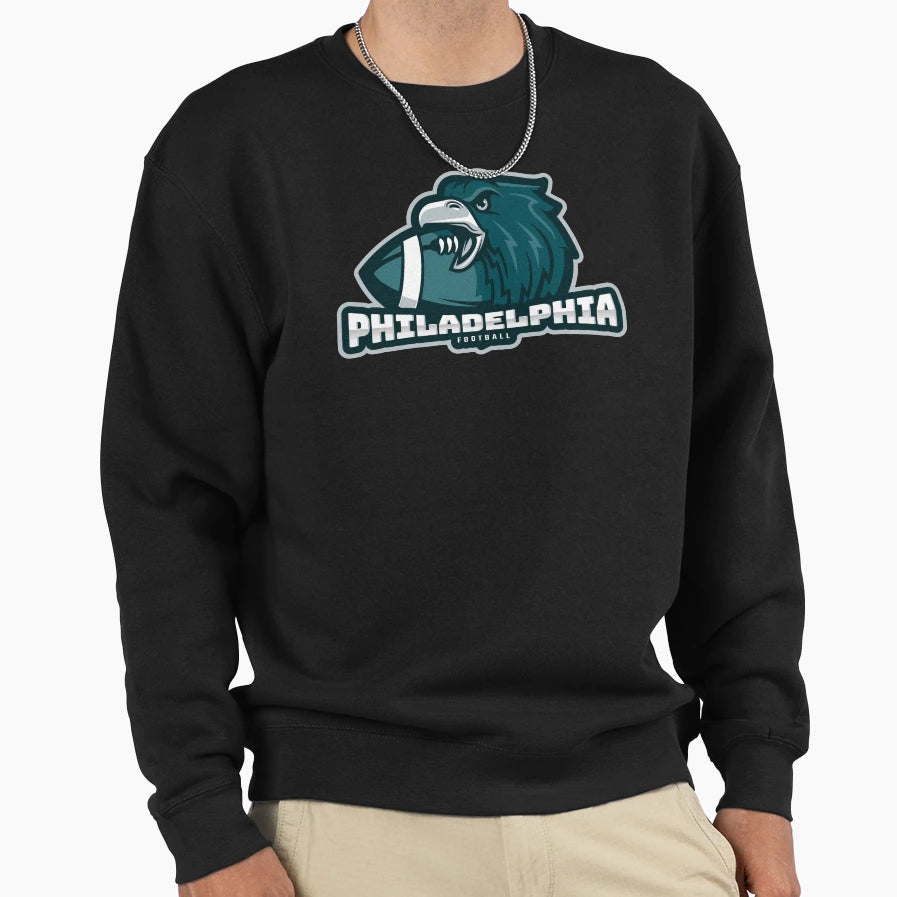 Philadelphia Football Sweatshirt - Fun Novelty Design Men Women - T-Shirt, Sweatshirt, Hoodie
