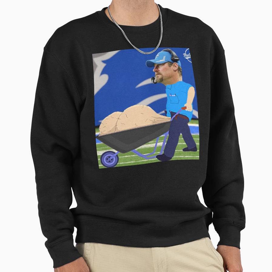 Dan Campbell Funny Sweatshirt - Aesthetic Graphic Men Women - T-Shirt, Sweatshirt, Hoodie