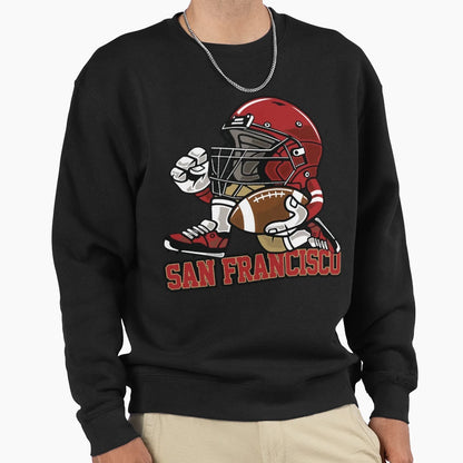 Art San Francisco 49Ers Sweatshirt - Trendy Graphic for Adults - T-Shirt, Sweatshirt, Hoodie